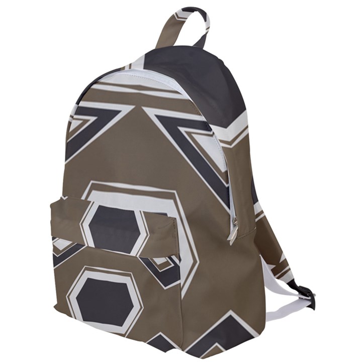 Abstract pattern geometric backgrounds   The Plain Backpack