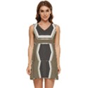 Abstract pattern geometric backgrounds   Tiered Sleeveless Mini Dress View1