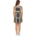 Abstract pattern geometric backgrounds   Tiered Sleeveless Mini Dress View4