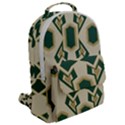 Abstract pattern geometric backgrounds   Flap Pocket Backpack (Large) View2