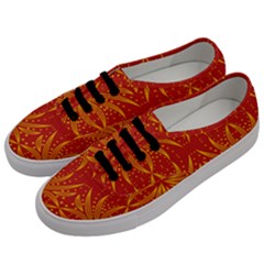 Abstract Pattern Geometric Backgrounds   Men s Classic Low Top Sneakers by Eskimos