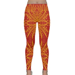 Abstract Pattern Geometric Backgrounds   Lightweight Velour Classic Yoga Leggings by Eskimos