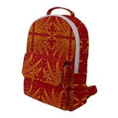 Abstract Pattern Geometric Backgrounds   Flap Pocket Backpack (large) by Eskimos