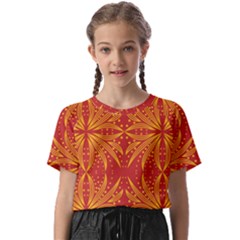 Abstract Pattern Geometric Backgrounds   Kids  Basic Tee by Eskimos