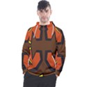 Abstract pattern geometric backgrounds   Men s Pullover Hoodie View1