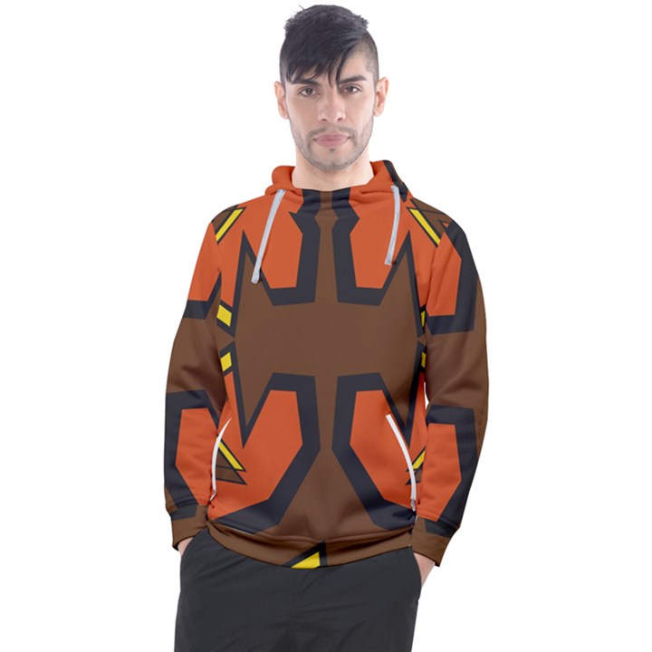 Abstract pattern geometric backgrounds   Men s Pullover Hoodie