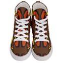 Abstract pattern geometric backgrounds   Women s Hi-Top Skate Sneakers View1