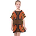 Abstract pattern geometric backgrounds   Kids  One Piece Chiffon Dress View1