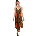 Abstract pattern geometric backgrounds   Halter Tie Back Dress  View1