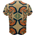 Abstract pattern geometric backgrounds   Men s Cotton Tee View2