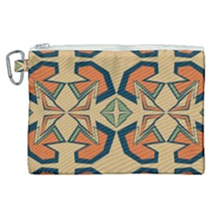 Abstract Pattern Geometric Backgrounds   Canvas Cosmetic Bag (xl) by Eskimos