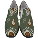 Floral pattern paisley style Paisley print  Doodle background Women Slip On Heel Loafers View1