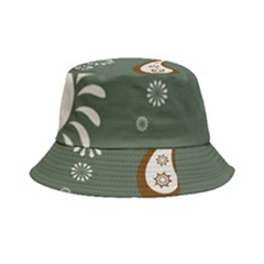 Floral Pattern Paisley Style Paisley Print  Doodle Background Bucket Hat by Eskimos