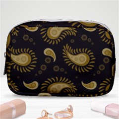 Floral Pattern Paisley Style Paisley Print  Doodle Background Make Up Pouch (small) by Eskimos