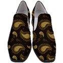 Floral pattern paisley style Paisley print  Doodle background Women Slip On Heel Loafers View1