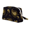 Floral pattern paisley style Paisley print  Doodle background Wristlet Pouch Bag (Medium) View2