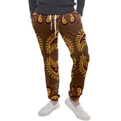 Floral Pattern Paisley Style Paisley Print  Doodle Background Men s Jogger Sweatpants by Eskimos