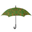 Floral pattern paisley style Paisley print  Doodle background Hook Handle Umbrellas (Medium) View3