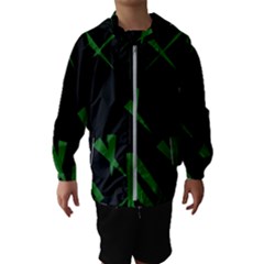 Abstract Pattern Geometric Backgrounds   Kids  Hooded Windbreaker by Eskimos