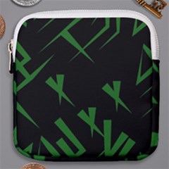 Abstract Pattern Geometric Backgrounds   Mini Square Pouch by Eskimos