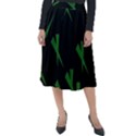 Abstract pattern geometric backgrounds   Classic Velour Midi Skirt  View1