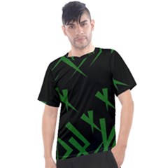 Abstract Pattern Geometric Backgrounds   Men s Sport Top by Eskimos