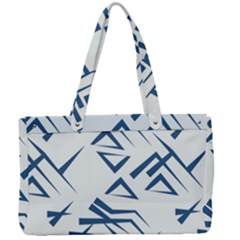 Abstract Pattern Geometric Backgrounds   Canvas Work Bag by Eskimos