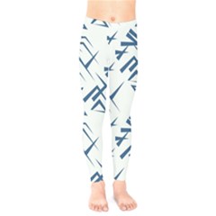 Abstract Pattern Geometric Backgrounds   Kids  Leggings by Eskimos