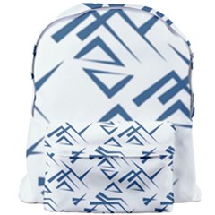 Abstract Pattern Geometric Backgrounds   Giant Full Print Backpack