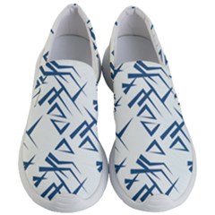 Abstract Pattern Geometric Backgrounds   Women s Lightweight Slip Ons by Eskimos