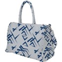 Abstract pattern geometric backgrounds   Duffel Travel Bag View1