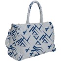 Abstract pattern geometric backgrounds   Duffel Travel Bag View2