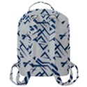 Abstract pattern geometric backgrounds   Flap Pocket Backpack (Large) View3