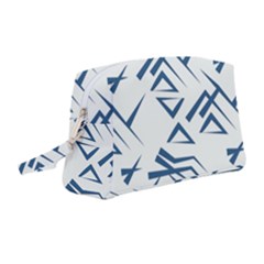 Abstract Pattern Geometric Backgrounds   Wristlet Pouch Bag (medium) by Eskimos