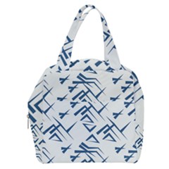 Abstract Pattern Geometric Backgrounds   Boxy Hand Bag by Eskimos