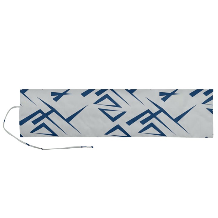 Abstract pattern geometric backgrounds   Roll Up Canvas Pencil Holder (L)