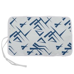 Abstract Pattern Geometric Backgrounds   Pen Storage Case (s) by Eskimos