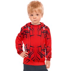 Abstract Pattern Geometric Backgrounds   Kids  Hooded Pullover by Eskimos