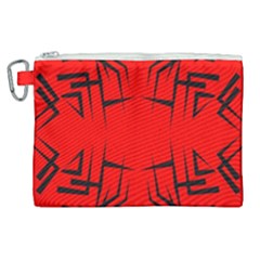 Abstract Pattern Geometric Backgrounds   Canvas Cosmetic Bag (xl) by Eskimos