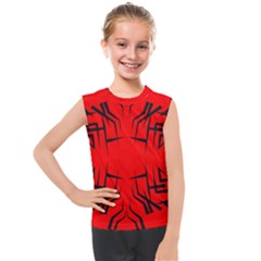 Abstract Pattern Geometric Backgrounds   Kids  Mesh Tank Top by Eskimos