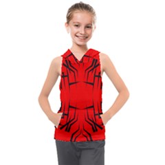 Abstract Pattern Geometric Backgrounds   Kids  Sleeveless Hoodie by Eskimos