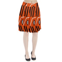 Abstract Pattern Geometric Backgrounds   Pleated Skirt by Eskimos