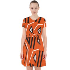 Abstract Pattern Geometric Backgrounds   Adorable In Chiffon Dress by Eskimos