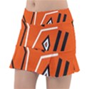 Abstract pattern geometric backgrounds   Classic Tennis Skirt View1