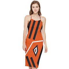 Abstract Pattern Geometric Backgrounds   Bodycon Cross Back Summer Dress by Eskimos