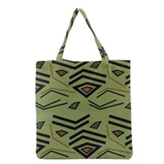 Abstract Pattern Geometric Backgrounds   Grocery Tote Bag by Eskimos