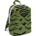 Abstract pattern geometric backgrounds   Zip Up Backpack View2