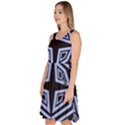 Abstract pattern geometric backgrounds   Knee Length Skater Dress With Pockets View2