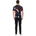 Folk flowers print Floral pattern Ethnic art Men s Short Sleeve Rash Guard View2