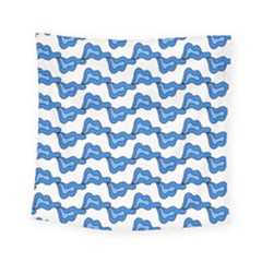 Abstract Waves Square Tapestry (small) by SychEva